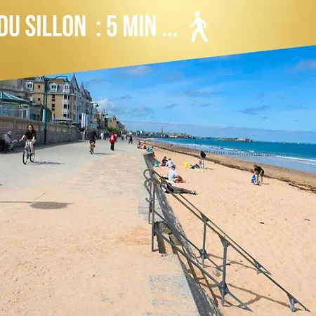 Allen - 2min De La Du Sillon Et Intra Apartment Saint-Malo